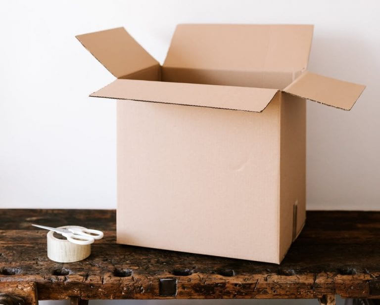 Packing a box and moving to Israel