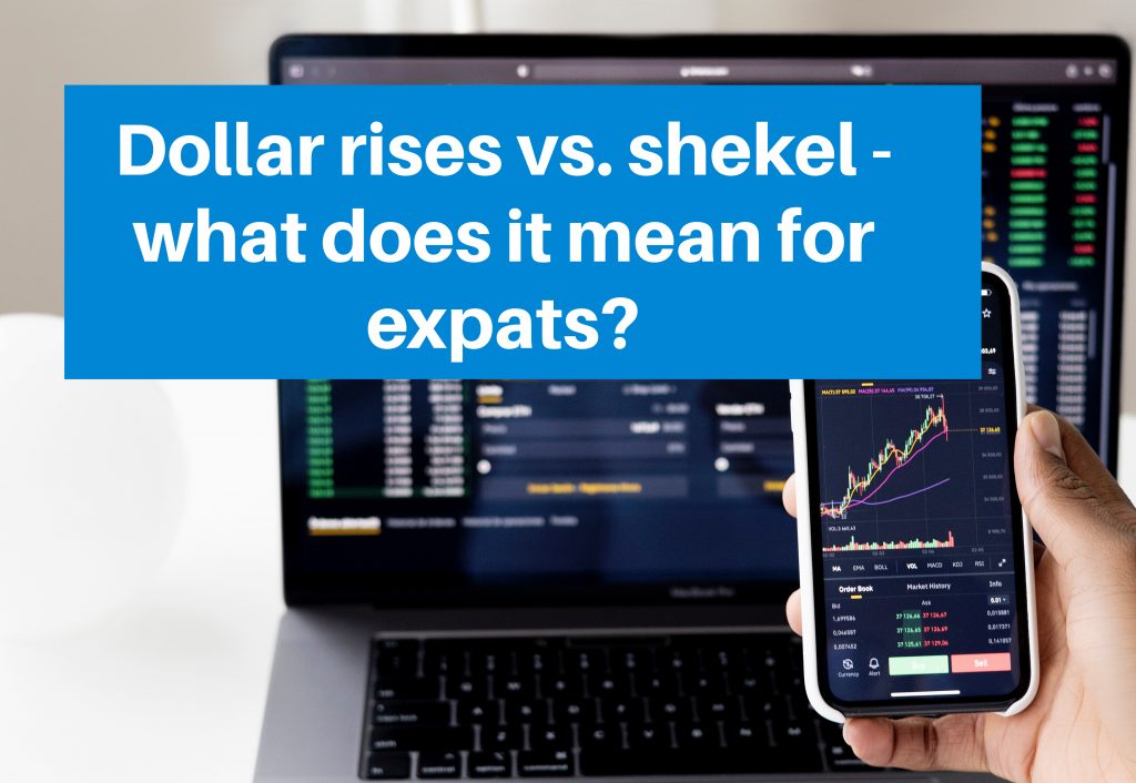 This post talks about the dollar vs. shekel exchange rate and what it means for expats.